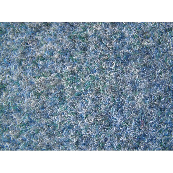 Spoltex koberce Liberec AKCE: 90x410 cm Metrážový koberec Rambo 77 modrý, zátěžový - Rozměr na míru bez obšití cm Modrá, Velké (190x270 cm a větší), Syntetický (umělý)