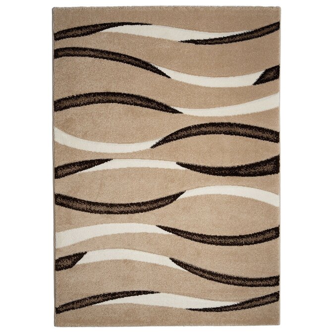 Spoltex koberce Liberec AKCE: 200x290 cm Kusový koberec Infinity New beige 6084 - 200x290 cm Béžová, Velké (190x270 cm a větší), Syntetický (umělý)