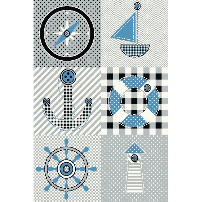 Ayyildiz koberce DOPRODEJ: 80x150 cm Dětský kusový koberec Kids 510 grey - 80x150 cm Šedá, Malé (80x150 cm a menší), Syntetický (umělý)