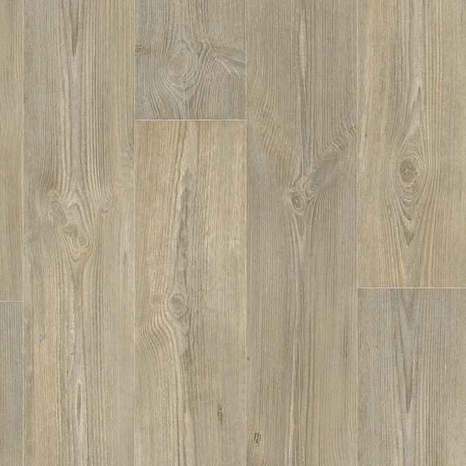 Beauflor AKCE: 500x500 cm PVC podlaha - lino Texalino Supreme 631 M Barn Pine - borovice - Rozměr na míru cm Hnědá, Velké (190x270 cm a větší), Syntetický (umělý)