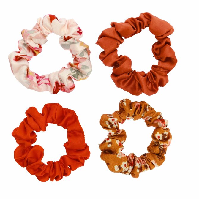 Květinové Scrunchies