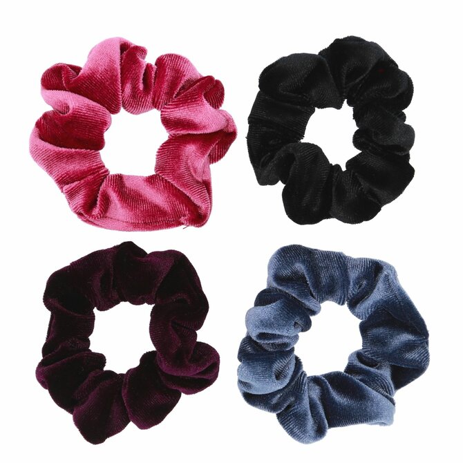 Tmavé scrunchies