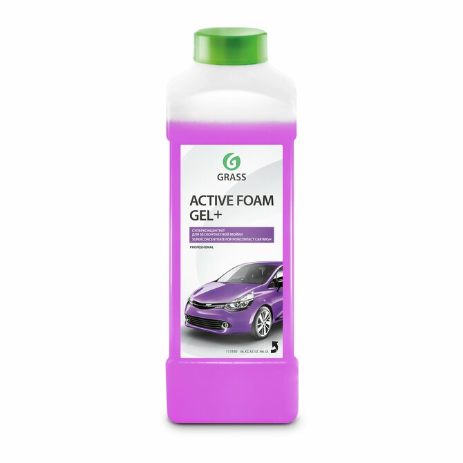 GRASS Active Foam Gel + -  Aktivní pěna pro mytí auta, 1l