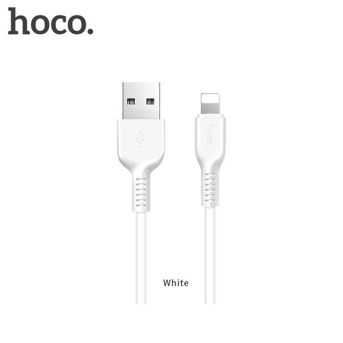 Datový a napájecí kabel HOCO X20 lightning 8pin pro iPhone 2M bílý