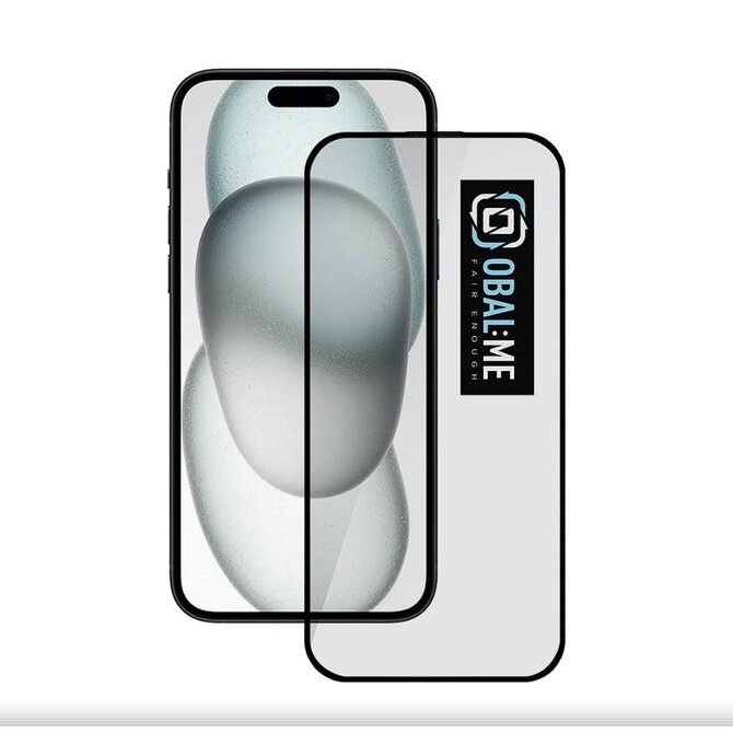 5D Tvrzené Sklo pro Apple iPhone 15 Black