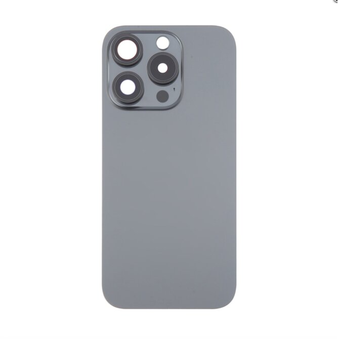 Zadní kryt baterie pro iPhone 16 Pro (černý titan)
