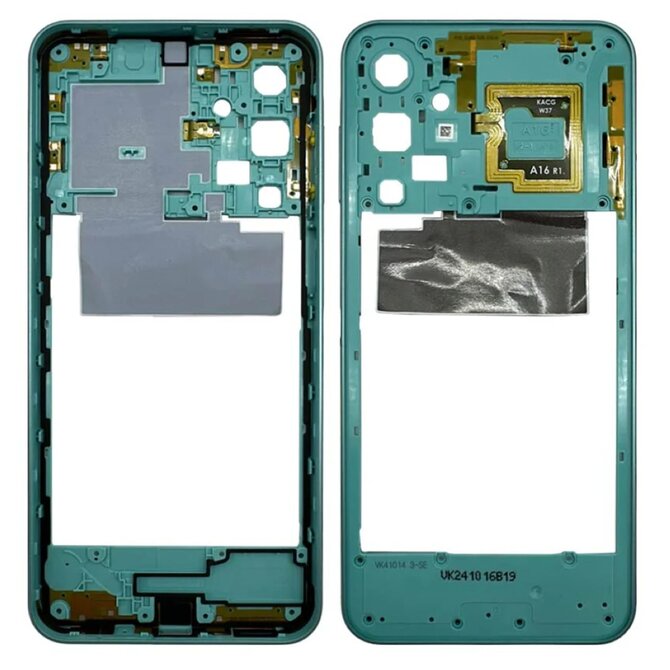 Samsung Galaxy A16 5G A166 středový rám (Service Pack) zelený