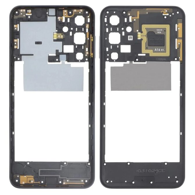 Samsung Galaxy A16 5G A166 středový rám (Service Pack) modrý