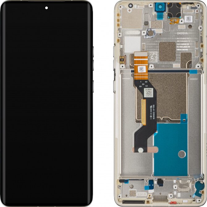 Motorola Edge 50 Pro LCD displej dotykové sklo originální (Service Pack) Moonlight Pearl