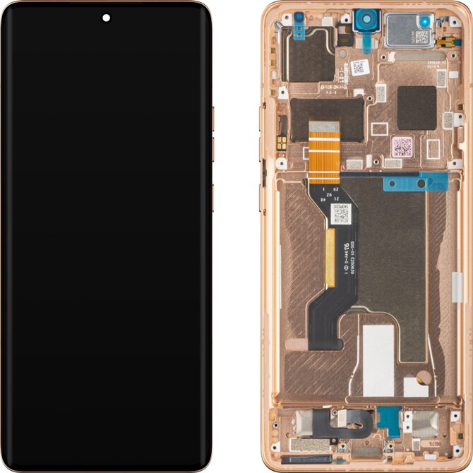Motorola Edge 50 Ultra LCD displej dotykové sklo originální (Service Pack) Peach Fuzz