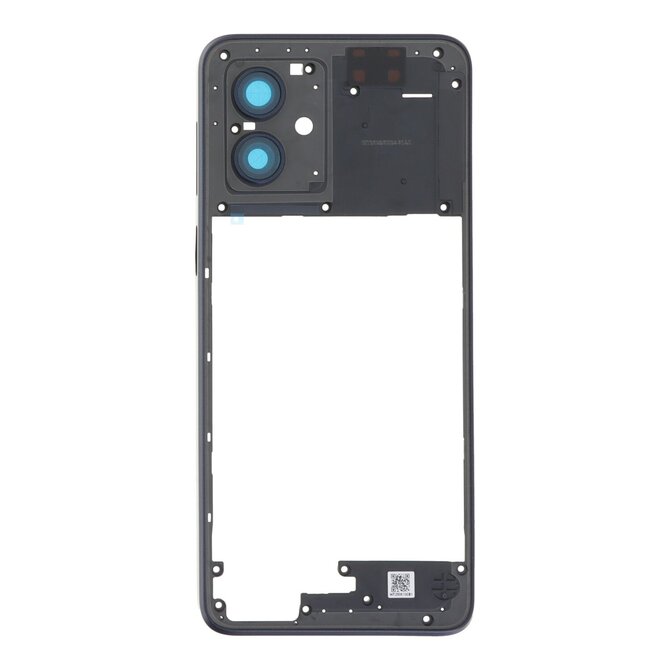 Motorola Moto G54 středový rámeček (černý)