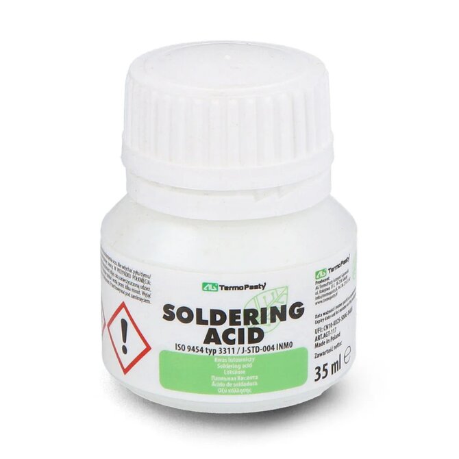 Pájecí kyselina se štětcem 35ml