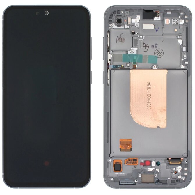 Samsung Galaxy S23 FE S711 LCD displej dotykové sklo včetně rámečku (Service Pack) black