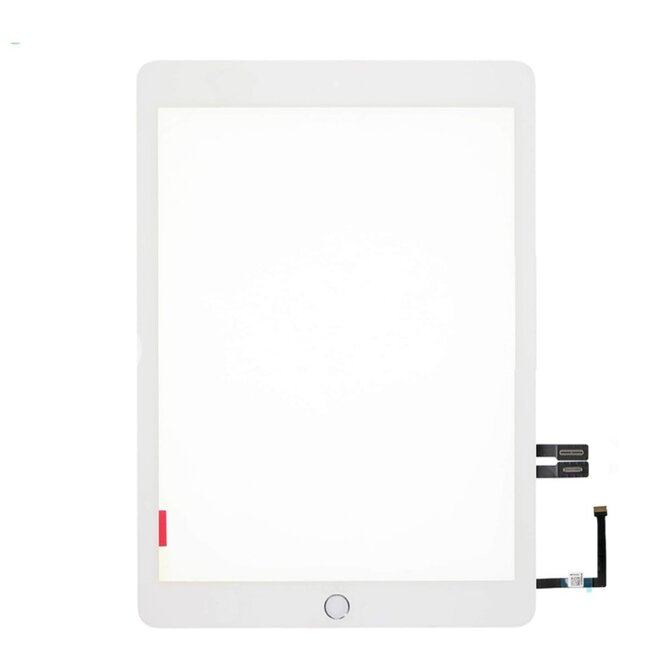 Dotykové sklo přední panel bílý osázený pro Apple iPad 9.7" 2018