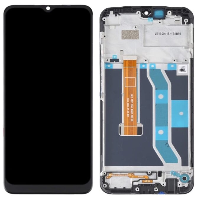 Realme Note 50 LCD displej dotykové sklo (včetně rámečku)