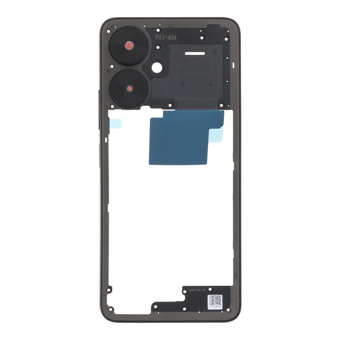 Xiaomi Redmi 13C 5G středový rámeček s krytkami čočky kamery