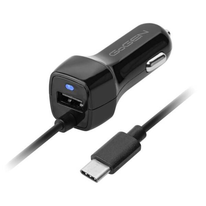 GoGEN Autonabíječka USB + kabel (micro USB) CH 28 MCB