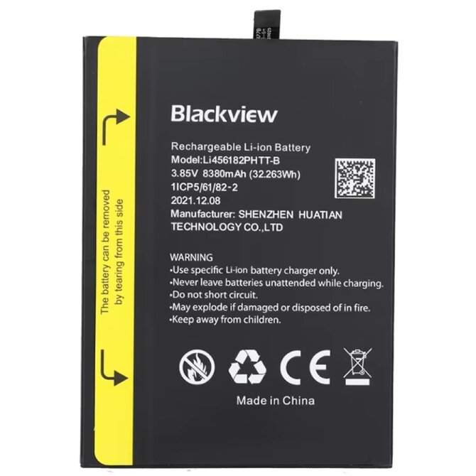 Baterie Li456182PHTT pro BlackView BV8800/BL8800