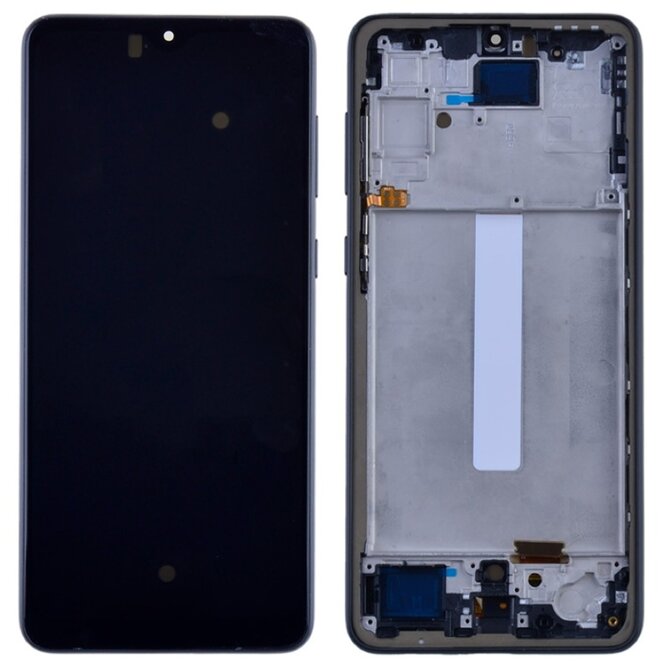 Samsung Galaxy A33 5G A336 LCD displej dotykové sklo (OLED včetně rámečku) černý