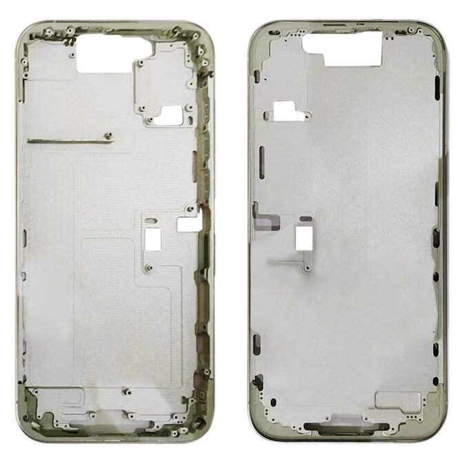 Středový rámeček housing iPhone 16 Pro Max (bílý titan)