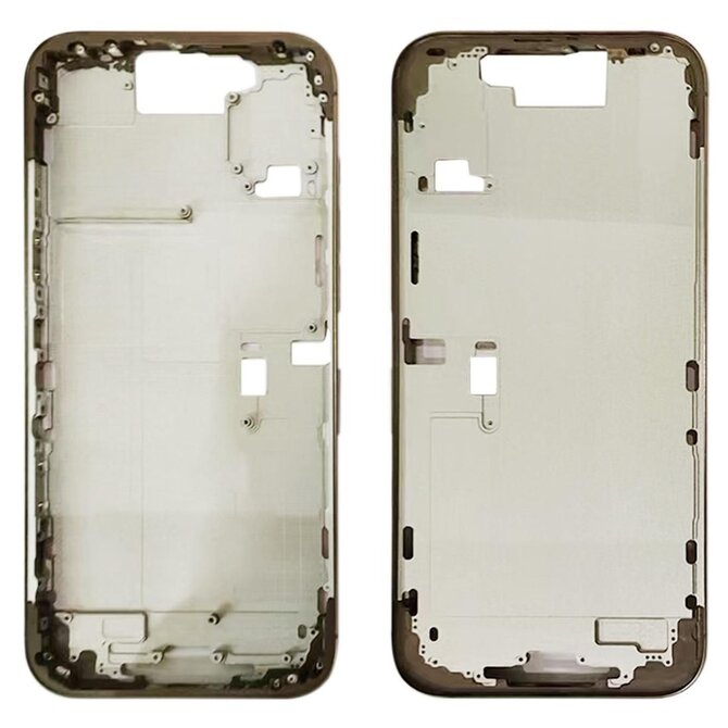 Středový rámeček housing iPhone 16 Pro Max (pouštní titan)
