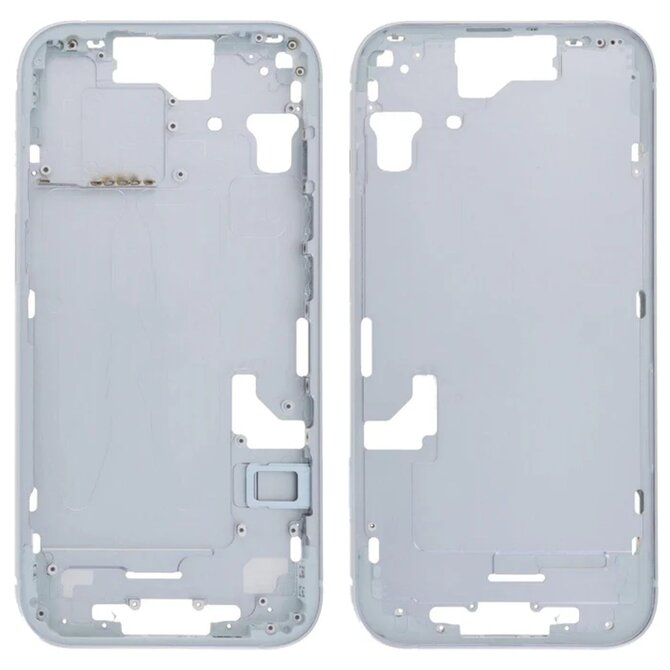 Středový rámeček housing iPhone 15 (modrý)