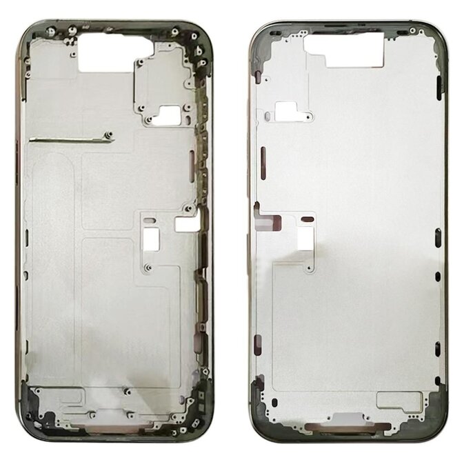 Středový rámeček housing iPhone 16 Pro Max (přírodní titan)