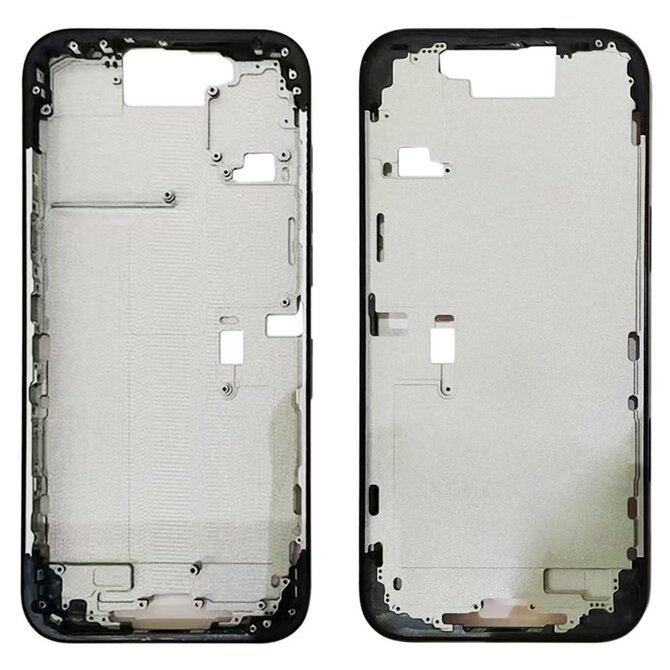 Středový rámeček housing iPhone 16 Pro Max (černý titan)