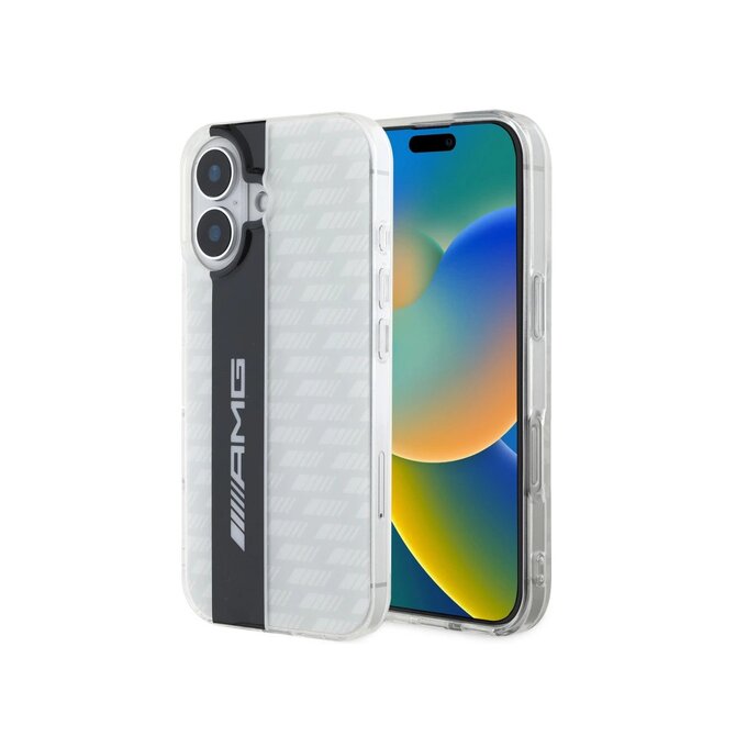 AMG Carbon Pattern Zadní Kryt pro iPhone 16