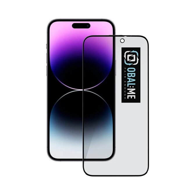 Privacy 5D tvrzené sklo Apple iPhone 14 Pro Max černé