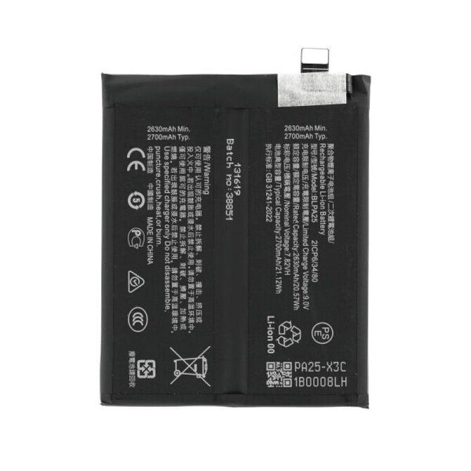 Baterie pro OnePlus 12, BLPA25, 2700 mAh