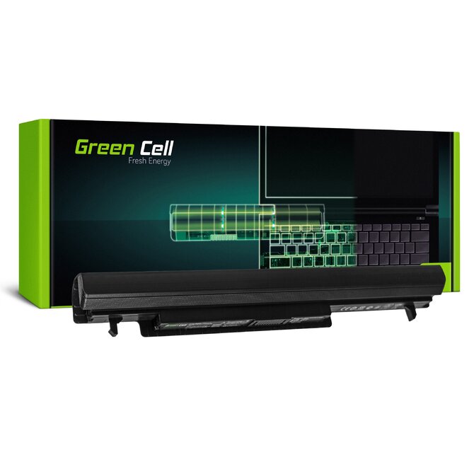 Green Cell  Baterie Asus K56/K56C/K56CA/K56CB/K56CM/K56CM/K56V/S56/S405 2200mAh Li-ion - neoriginální