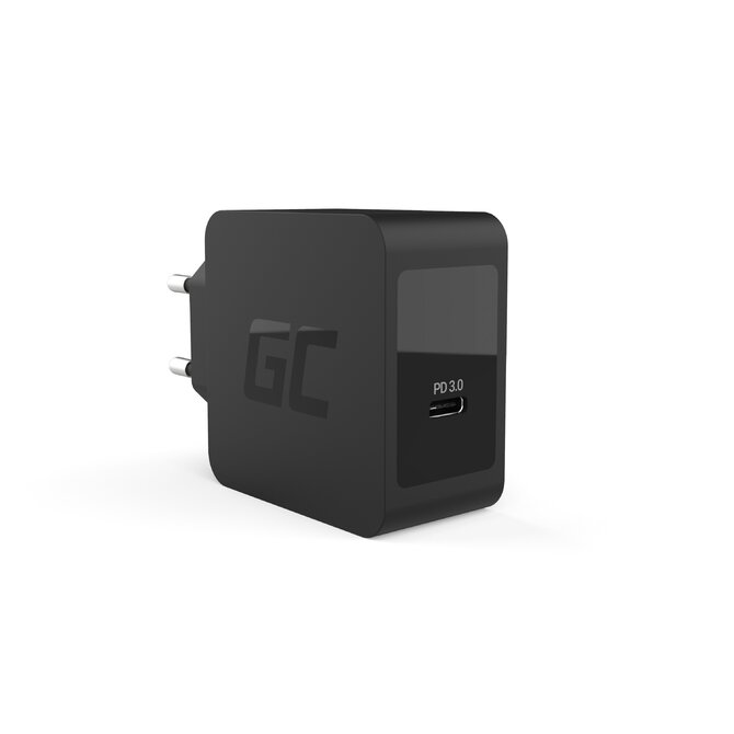 Green Cell Nabíječka USB-C 18W PD pro Samsung Galaxy S8 S8+ S9 S9+ Note 8, iPhone X / 8 / 8 Plus, Nintendo Switch a ostatní