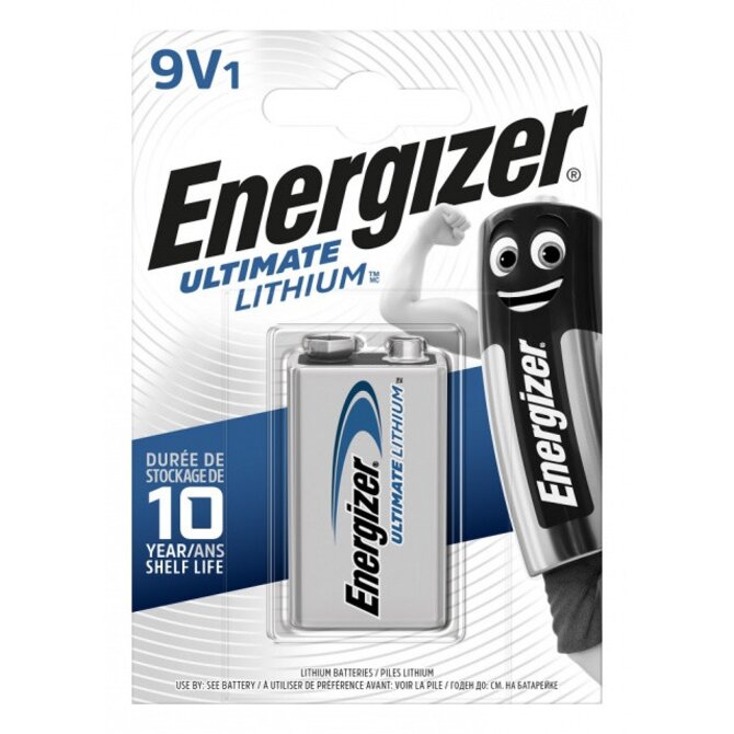 Baterie ENERGIZER Ultimate Lithium 9V 1ks