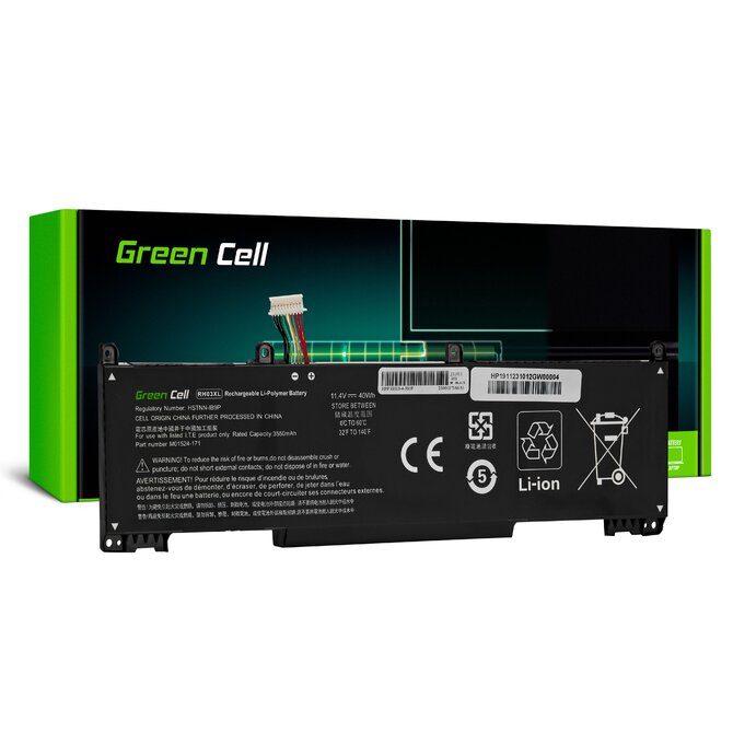 Green Cell  Baterie HP RH03XL M02027-005, HP ProBook 430 G8 440 G8 445 G8 450 G8 630 G8 640 G8 650 G8 3550mAh Li-Pol - neoriginální