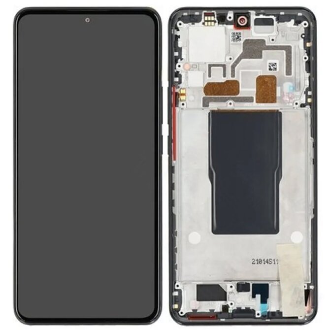 Xiaomi 12T / 12T Pro 5G LCD displej dotykové sklo (včetně rámečku) Black