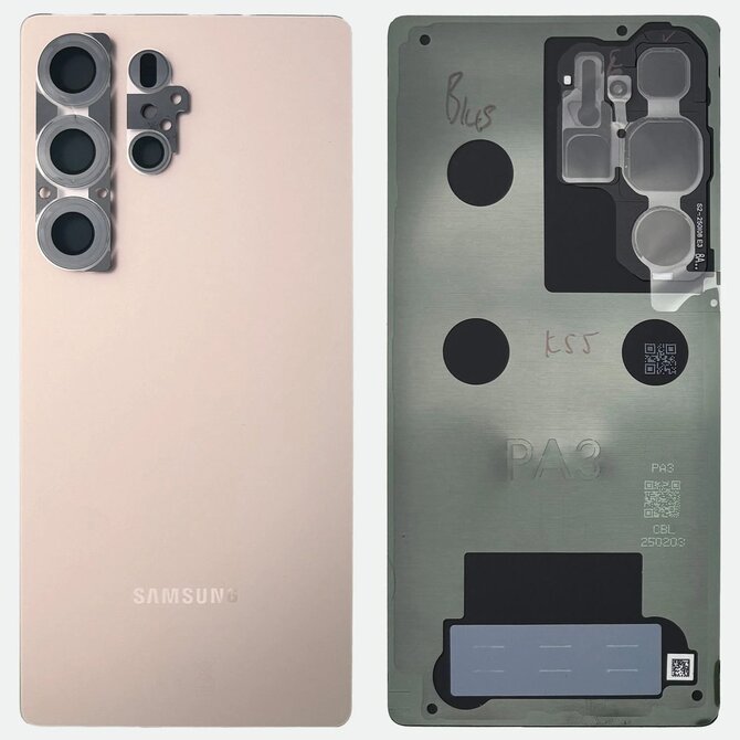 Samsung Galaxy S25 Ultra S938 zadní kryt baterie originální (Service Pack) Titanium Pinkgold