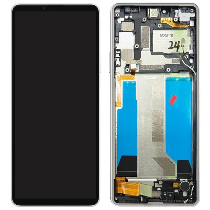 Sony Xperia 10 VI LCD displej dotykové sklo (OLED včetně rámečku) černý