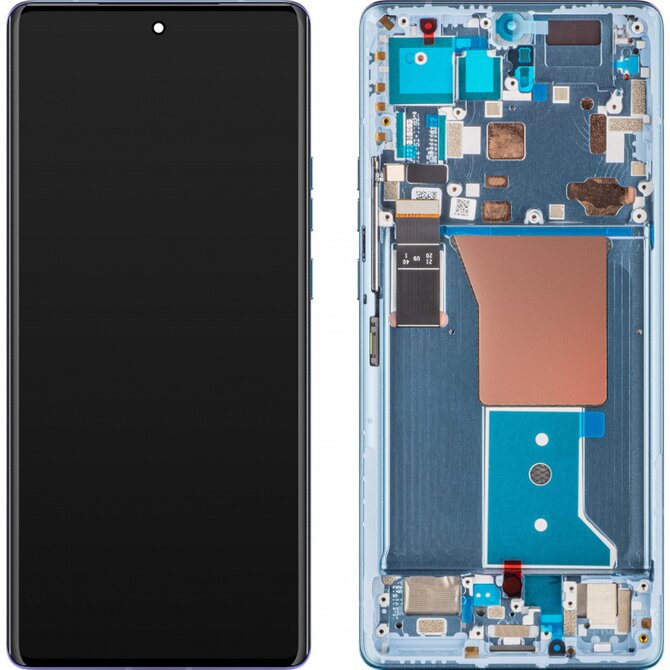 Motorola Edge 40 Pro LCD displej dotykové sklo originální (Service Pack) Blue