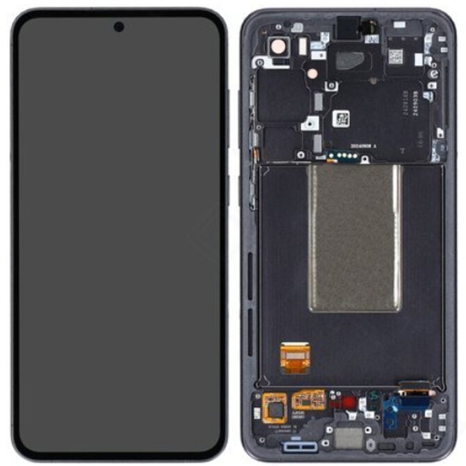 Samsung Galaxy S24 FE S721 LCD displej dotykové sklo originální (Service Pack) Black