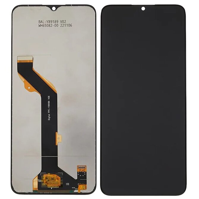 TCL 405/406/408 LCD displej dotykové sklo