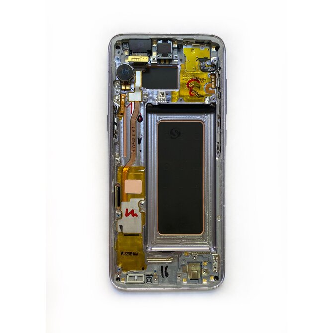 Samsung Galaxy S8 LCD displej Amoled včetně rámu fialová SWAP G950