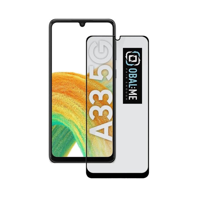 Obal:Me 5D tvrzené sklo Samsung Galaxy A33 5G černé