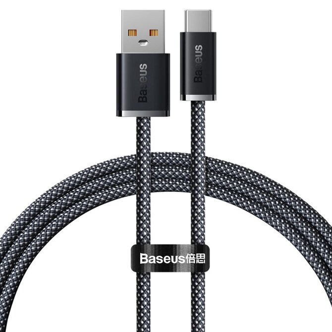 USB-A na USB-C kabel Baseus Dynamic Series 100W, 5A, 1m (šedý)