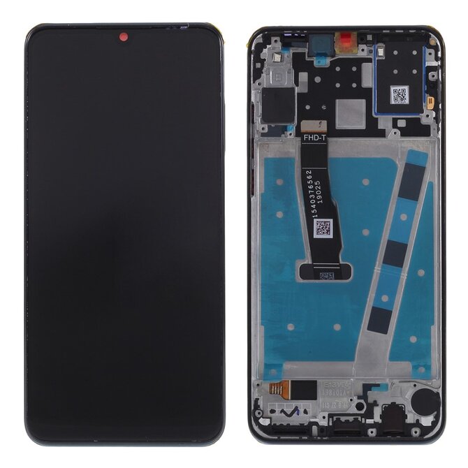 Huawei P30 lite LCD displej dotykové sklo (včetně rámečku) černý