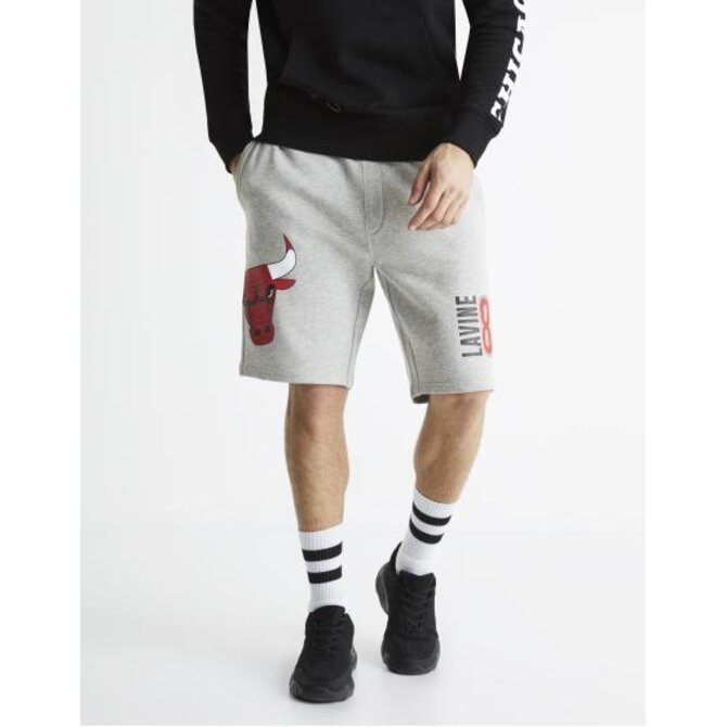 Teplákové kraťasy NBA Chicago Bulls Šedá, S