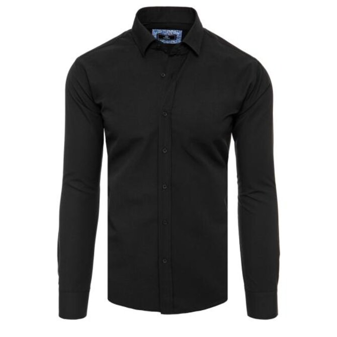 Pánská elegantní košile LEKA černá