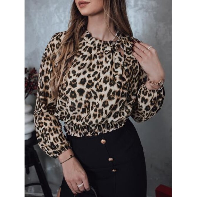 Dámská oversize halenka SAVANATOP v maskáčovém provedení Vícebarevný, Univerzální