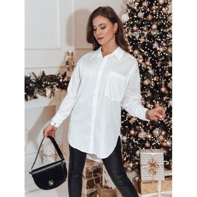 Dámská košile oversize AISMEE bílá Bílá, Univerzální