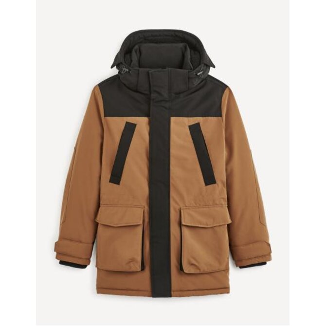 Bunda parka Cubicol Hnědá, S